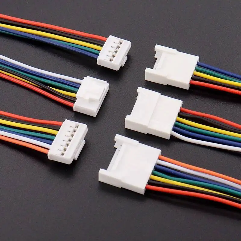 5 Stück HY2.0 Antennen-Dockingkabel mit Einzelstecker 2 3 4 5 6 7 8P Stecker Buchse 2mm Elektronisch mit Schnallenanschluss – Detail 3