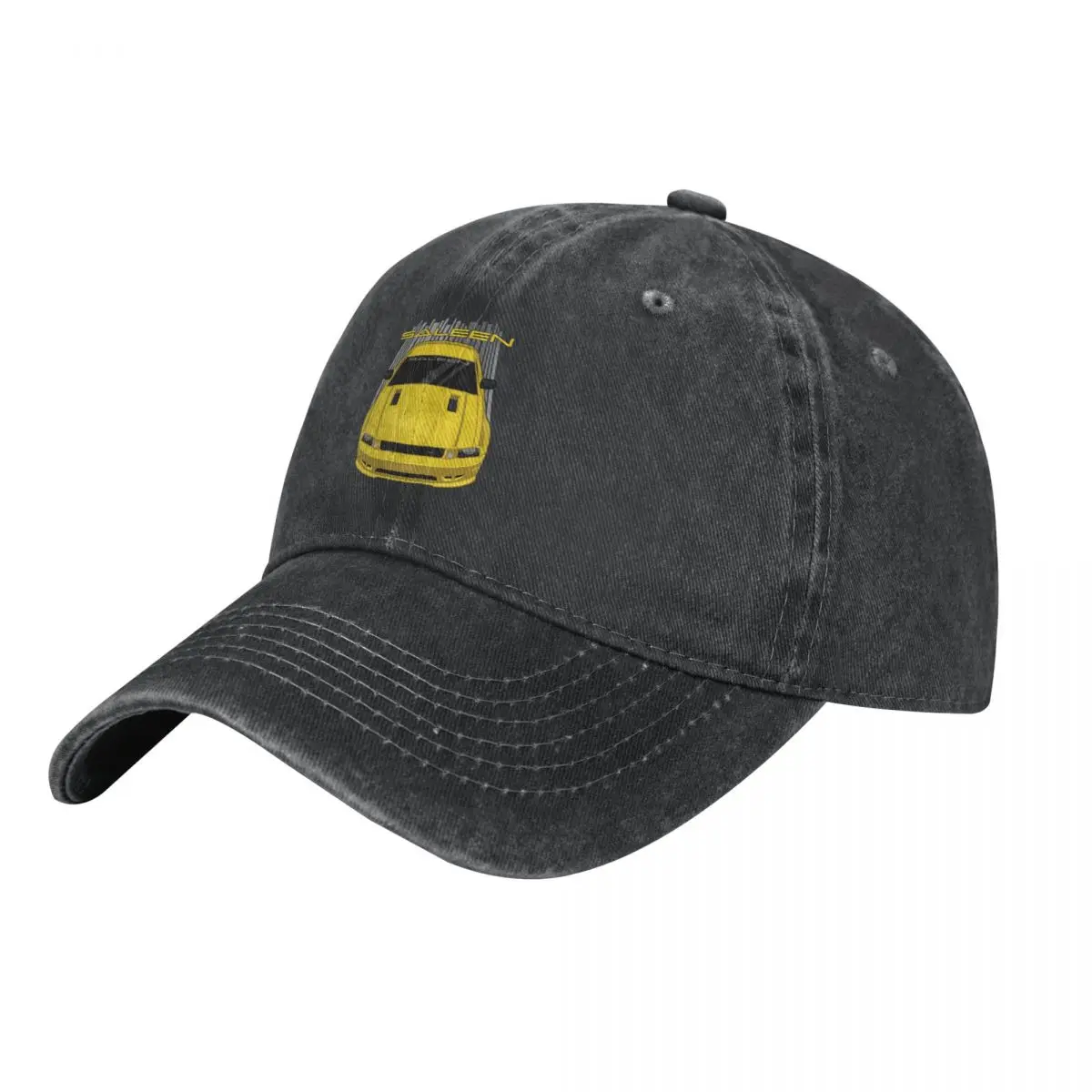 

FordMustangSaleen2005-2009-Yellow Cowboy Hat Trucker Hat cute Golf Hat Man Golf Golf Men Women's