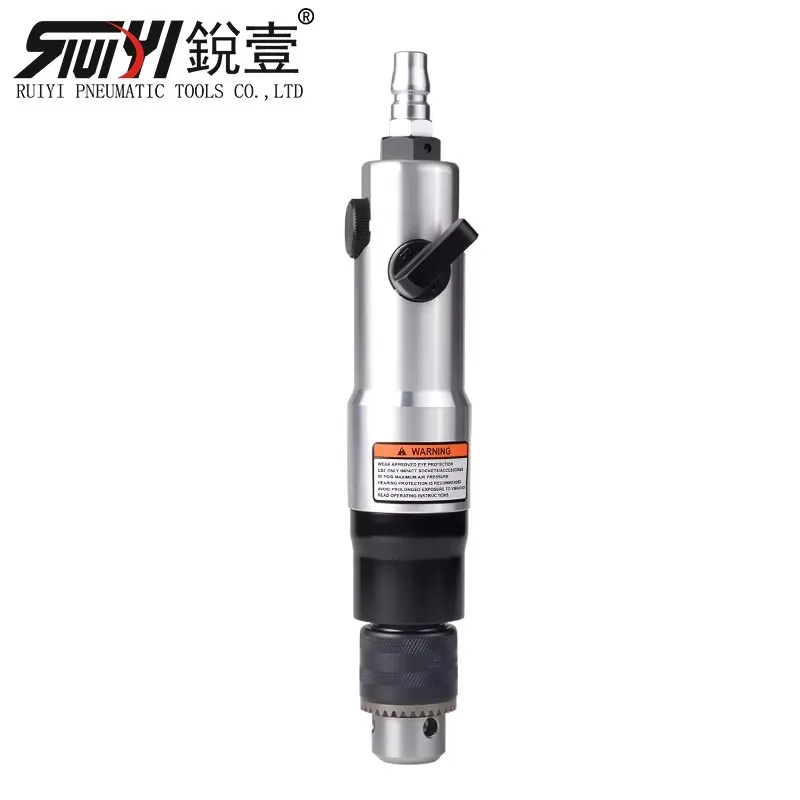 Vertical Low-Speed 3/8 Pneumatic Drill Air Drill Tool Air Engraving Grinder Industrial-Grade Air Drill Drilling Tool