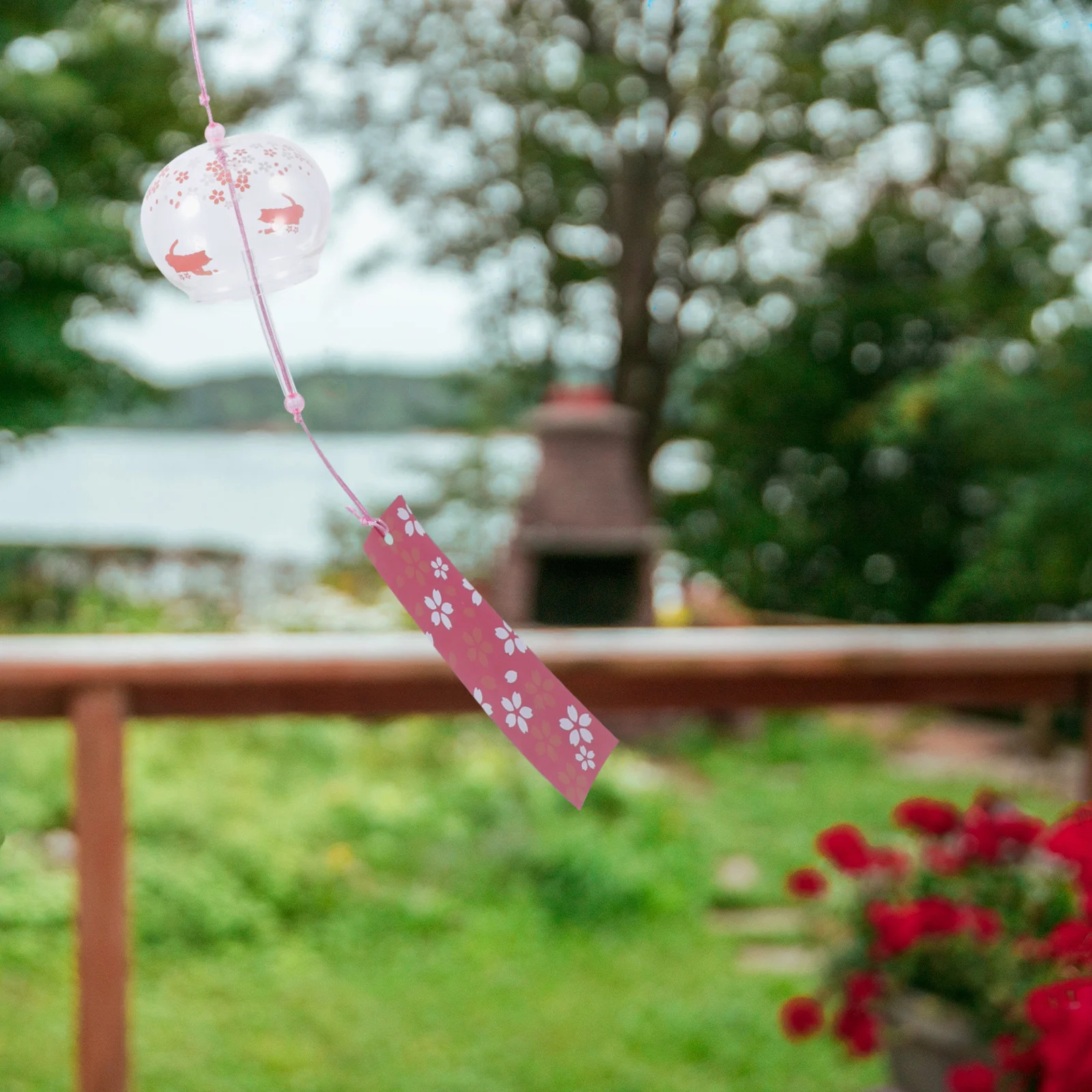 

Traditional Elegant Decorative Wind Chime Chimes for Garden Japanese Glass Bell Windchime