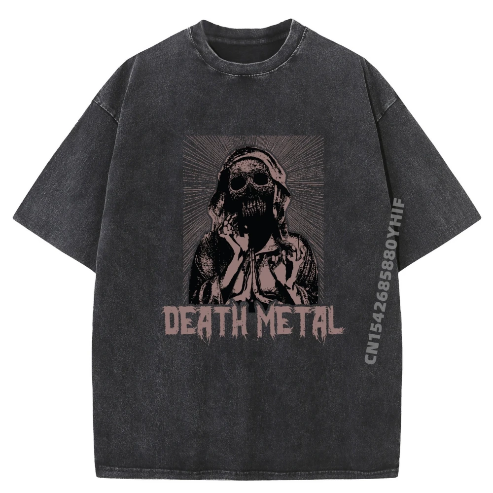 

Goth For Concerts Festivals Mens Designer T Shirt Man Brand Washed Clothing Graphic Cotton Tee Cinco de Mayo