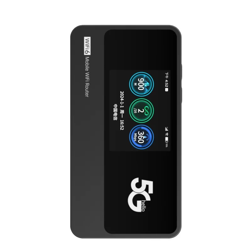 5G Mobile Hotspot WiFI6 Router Wifi Mobile MiFis entsperrt Lte Advanced Internet MiFis Pocket Wifi
