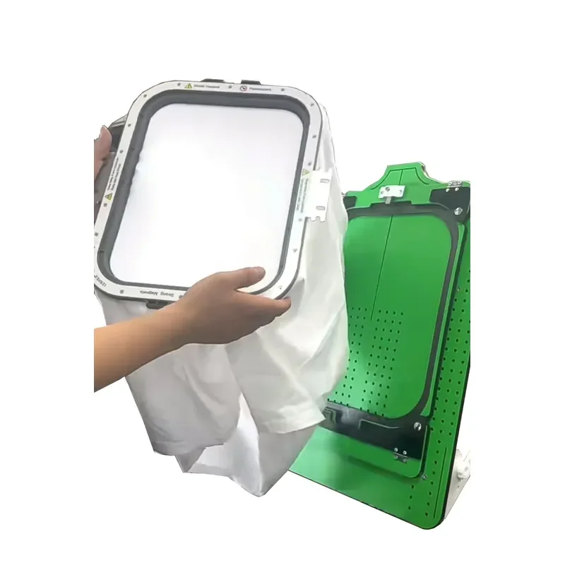 Magnetic Embroidery Hoop Frame 3 in 1 Shirt Fixing Station for High Efficiency Clothing Embroidery Machine Accessories Tool