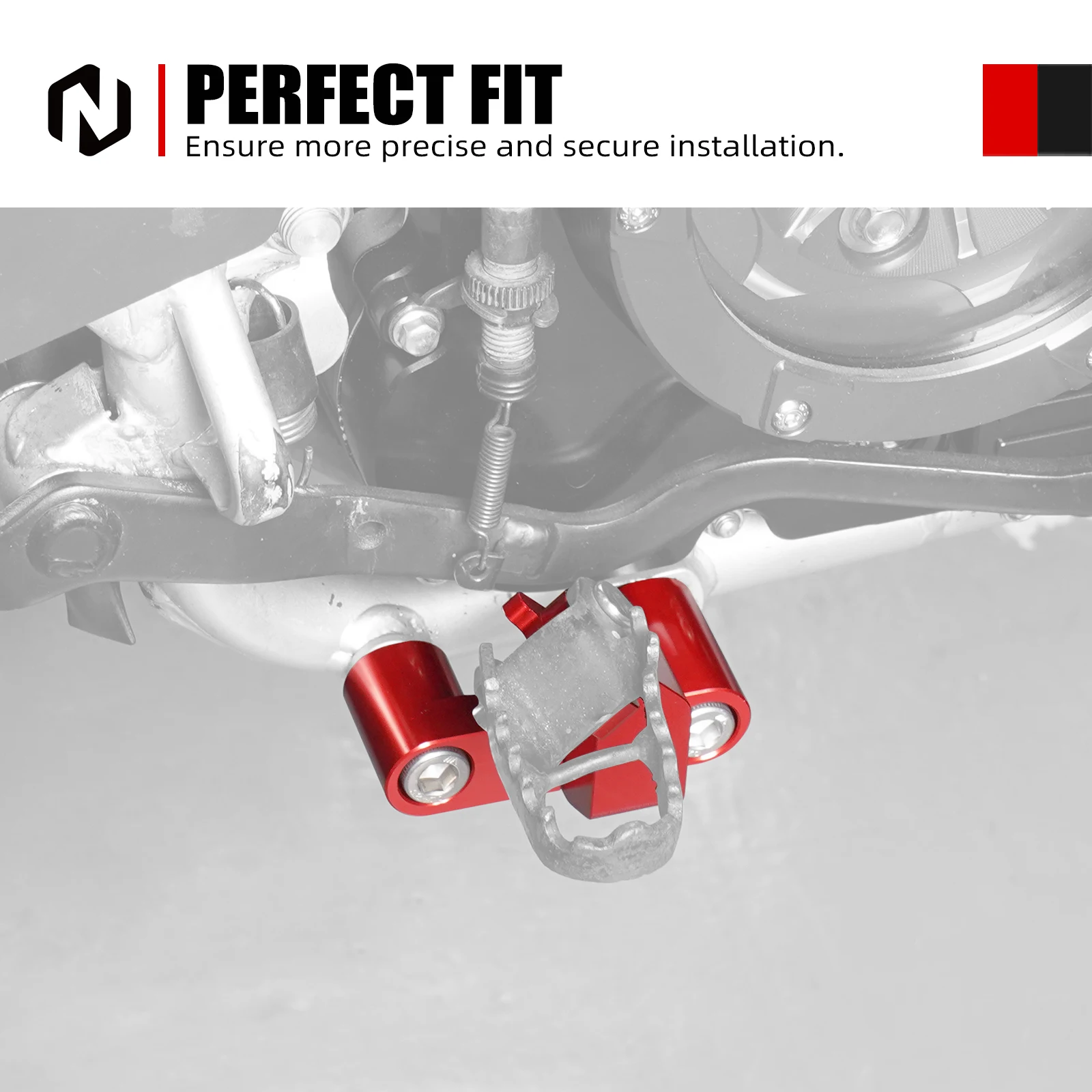 NICECNC For Honda XR650L XR 650L XR 650L 1993-2024 2023 2022 2021 2020 2019 2018 2017 2016 Motorcycle Right Footpeg Peg Mount