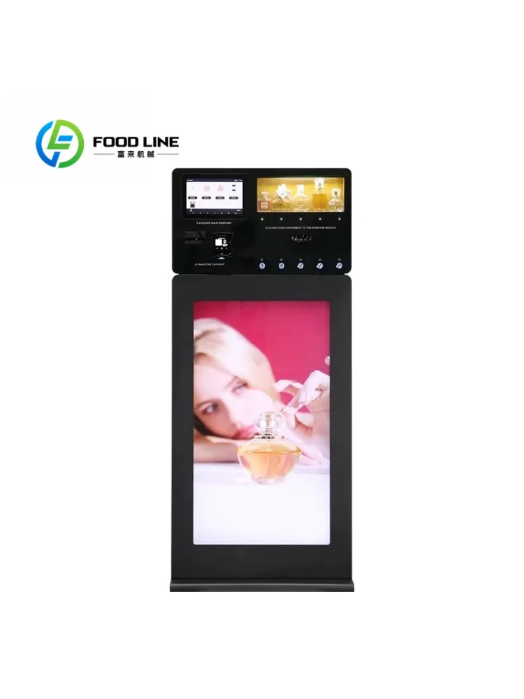 Customized Automatic perfume dispenser, perfume spray vending machine with intelligent software