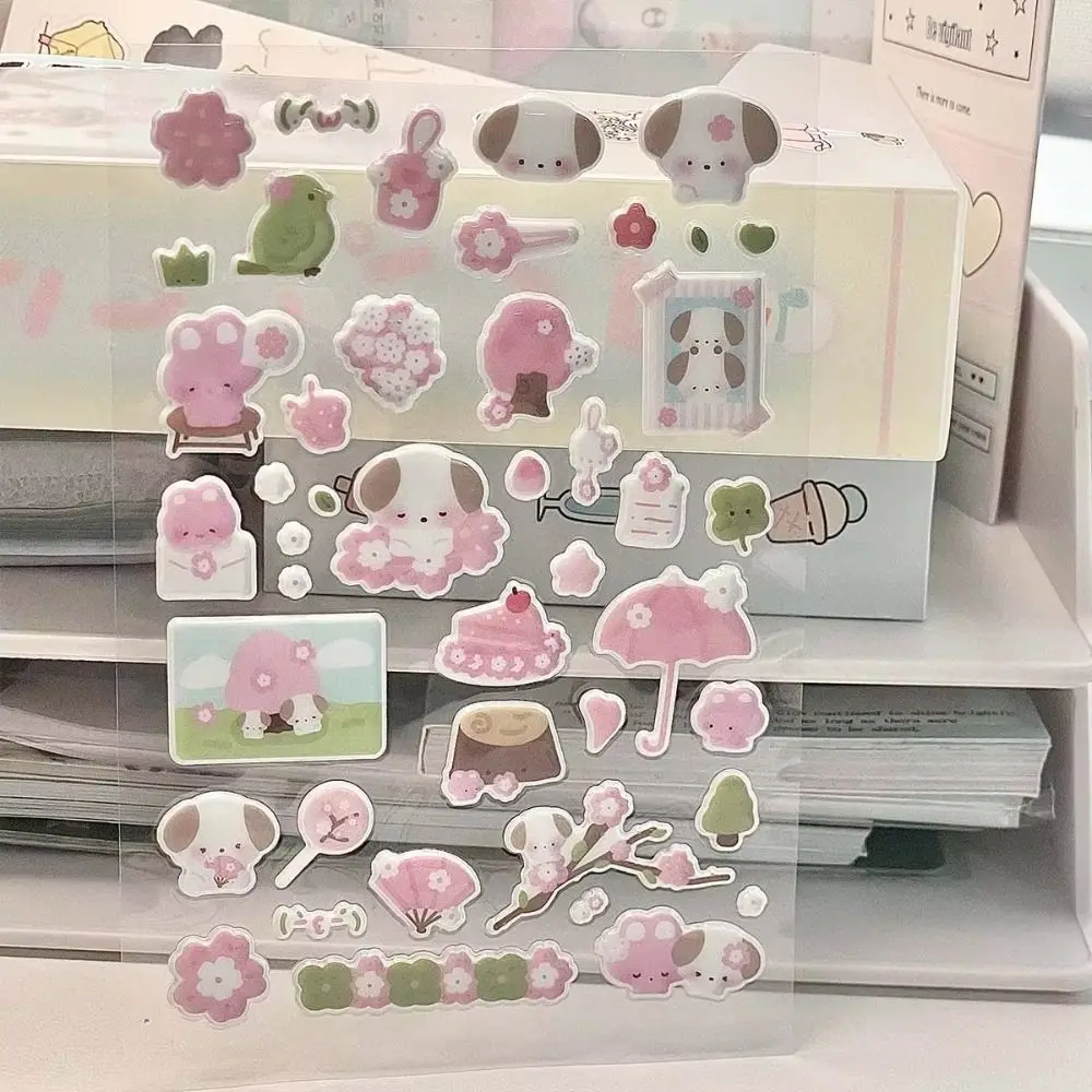 

New Phone Decor Supplies 3D Foam Sticker Cute Multifunction Journal Deco Cartoon Self Adhesive 3D Manicure Decals