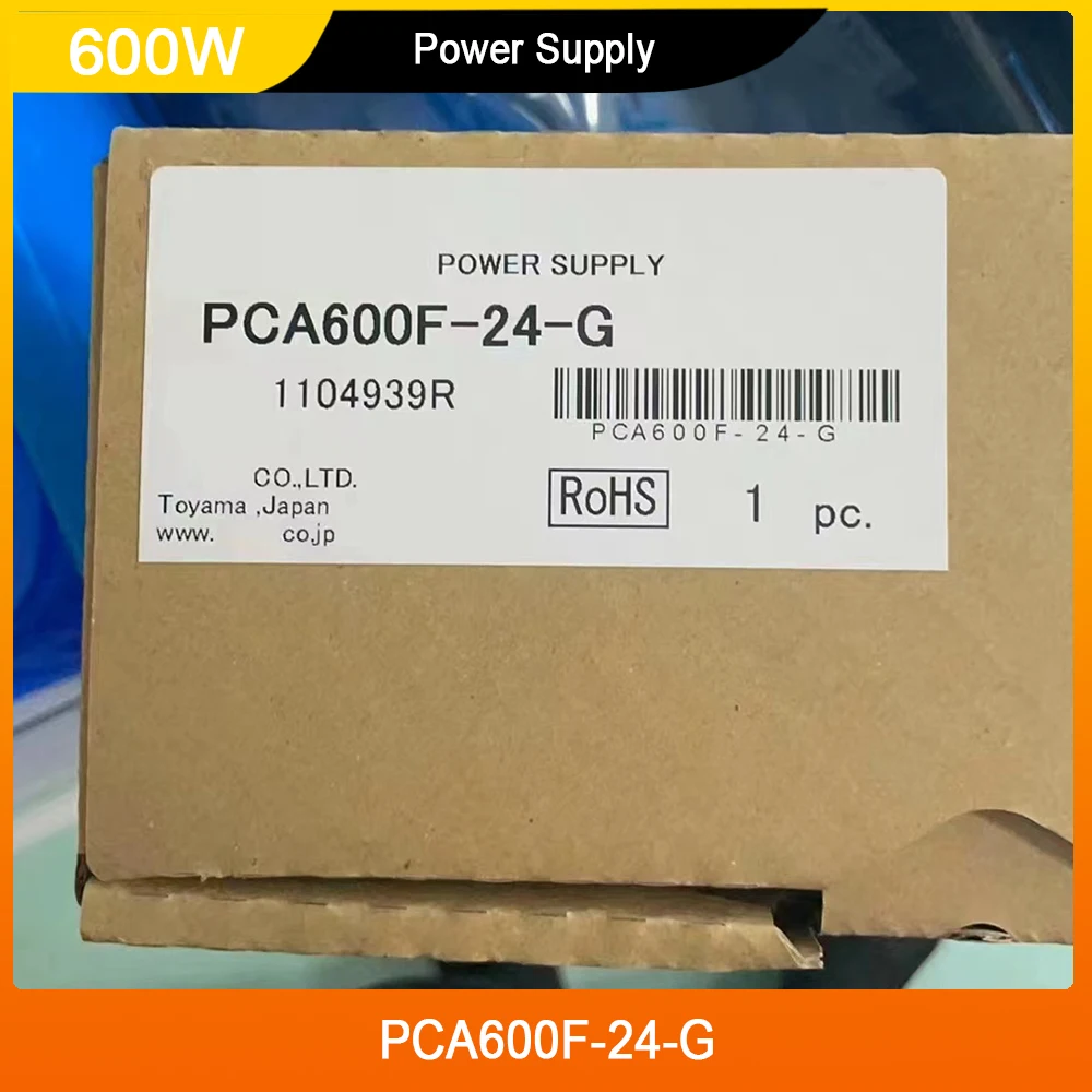 PCA600F-24-G For COSEL 600W INPUT AC100-240V 50-60Hz 7.3A OUTPUT 24V 27A Switching Power Supply