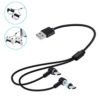 DOBE 2 In 1 Magnetic Charging Cable for PS5 VR2 Controller-Black