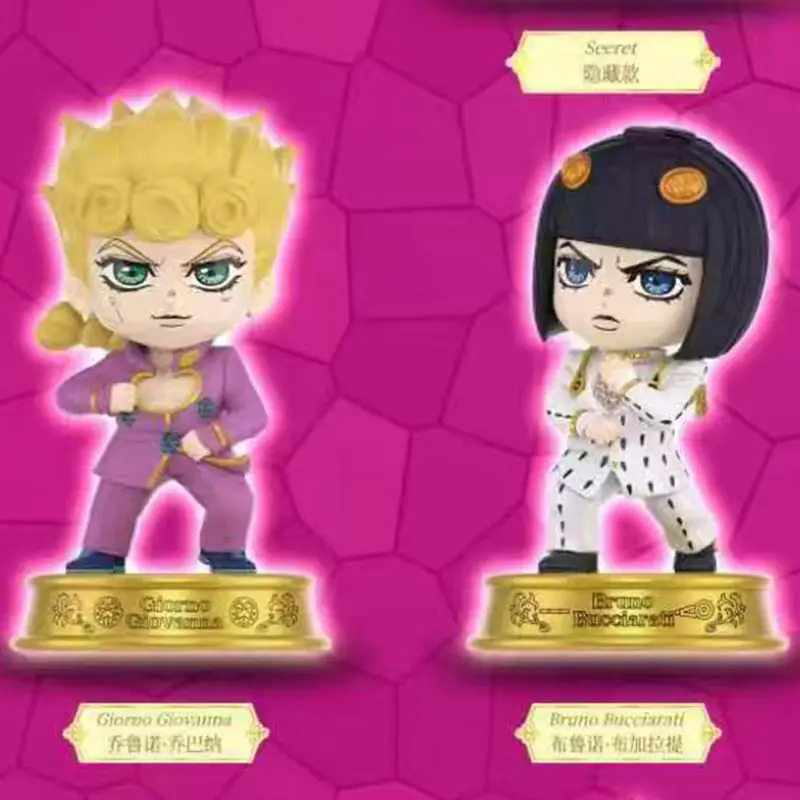 Eaki Jojo Bizarre Adventure Golden Wind Plush Blind Box Mystery Figure Keychain Collectible Toy Gift For Anime Fans - view 6