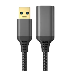 UTHAI-Veri Kablosu Örgülü Naylon USB 3.0 a Erkek-Dişi Yüksek Hızlı İletim, Bilgisayar, Kamera, Yazıcı, Uzatma Güç ve usb için 6 ana satış uzantısı - no. 1