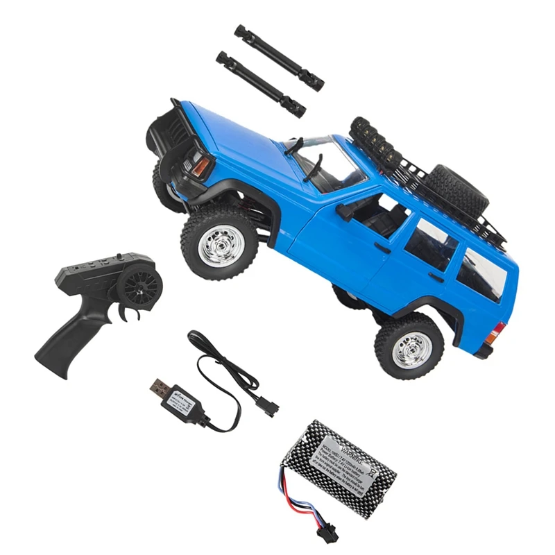 MN78 RC Auto 1/12 2.4G Full Scale Cherokee 4WD Auto da arrampicata Giocattolo telecomandato Fuoristrada Auto da corsa Giocattolo