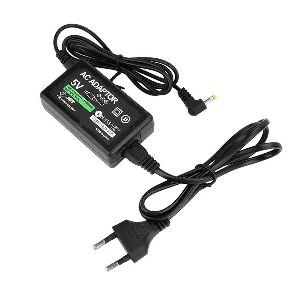 

US/EU Plug Home AC Adapter AC100-240V to DC5V 2A for Sony PSP Host ACCU for PSP1000/2000/3000 Supply Source