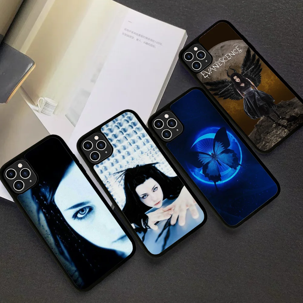 

Evanescence Amy Lee Phone Case Silicone PC+TPU For Samsung S10 20 30 22 23 24 Plus Lite Ultra Cover