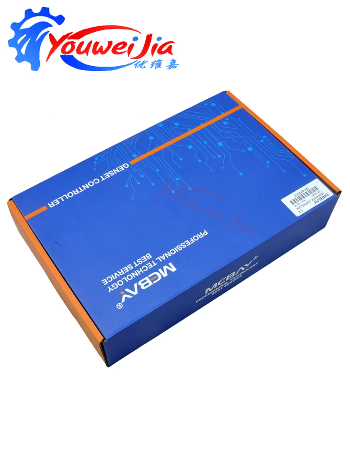 Controlador paralelo de motor generador diésel DC100D Mebay con placa de Control LCD y interfaz de comunicación CAN