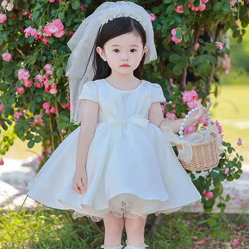 Robe de Princesse pour Fille, Tenue de Mariage, à Fleurs, pour Anniversaire, 2006