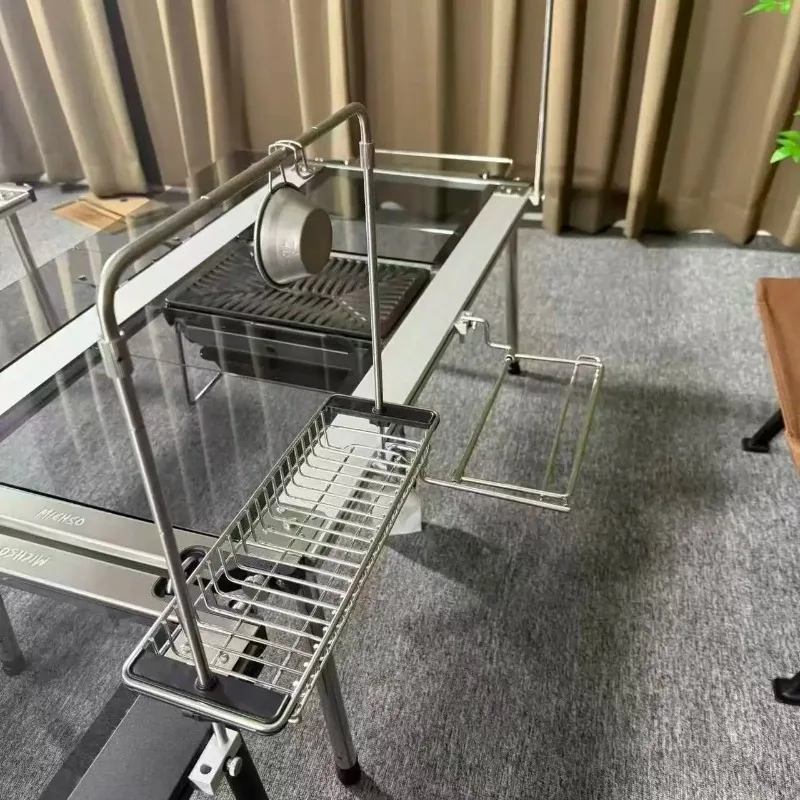 

0.5/1 unit Side table board high-quality IGT Table accessories for snowpeak IGT IGT Glass unit table board