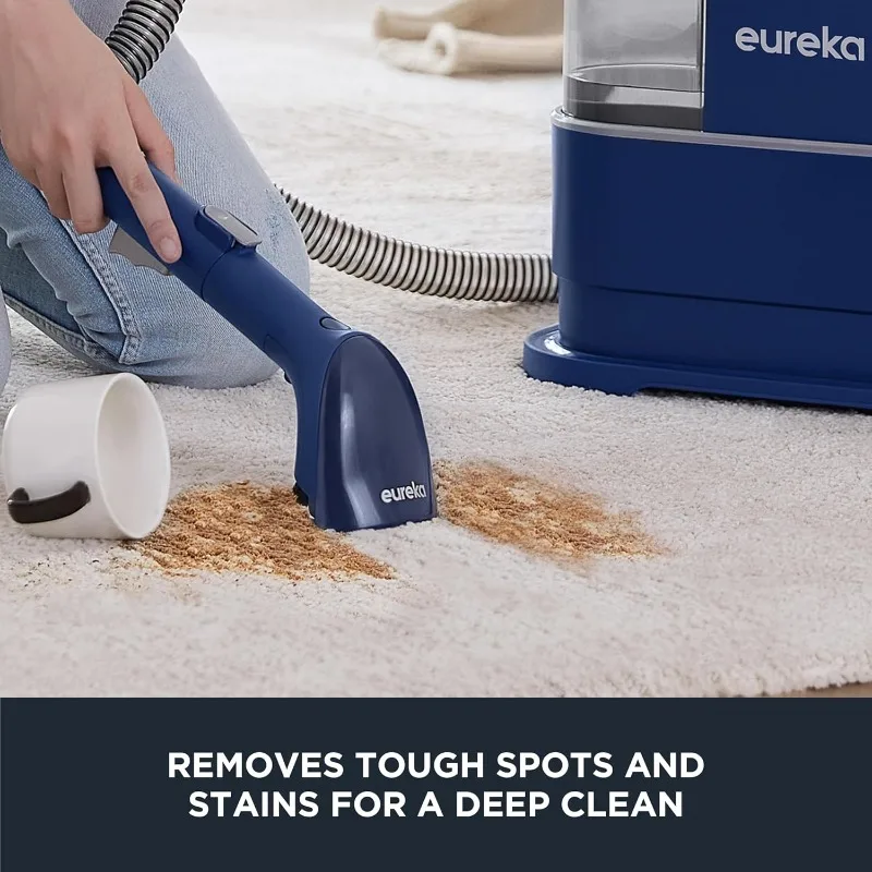 Portable Carpet and Upholstery Cleaner, Spot Cleaner for Pets, Stain Remover for Carpet, Area Rugs, Upholstery, Coaches and