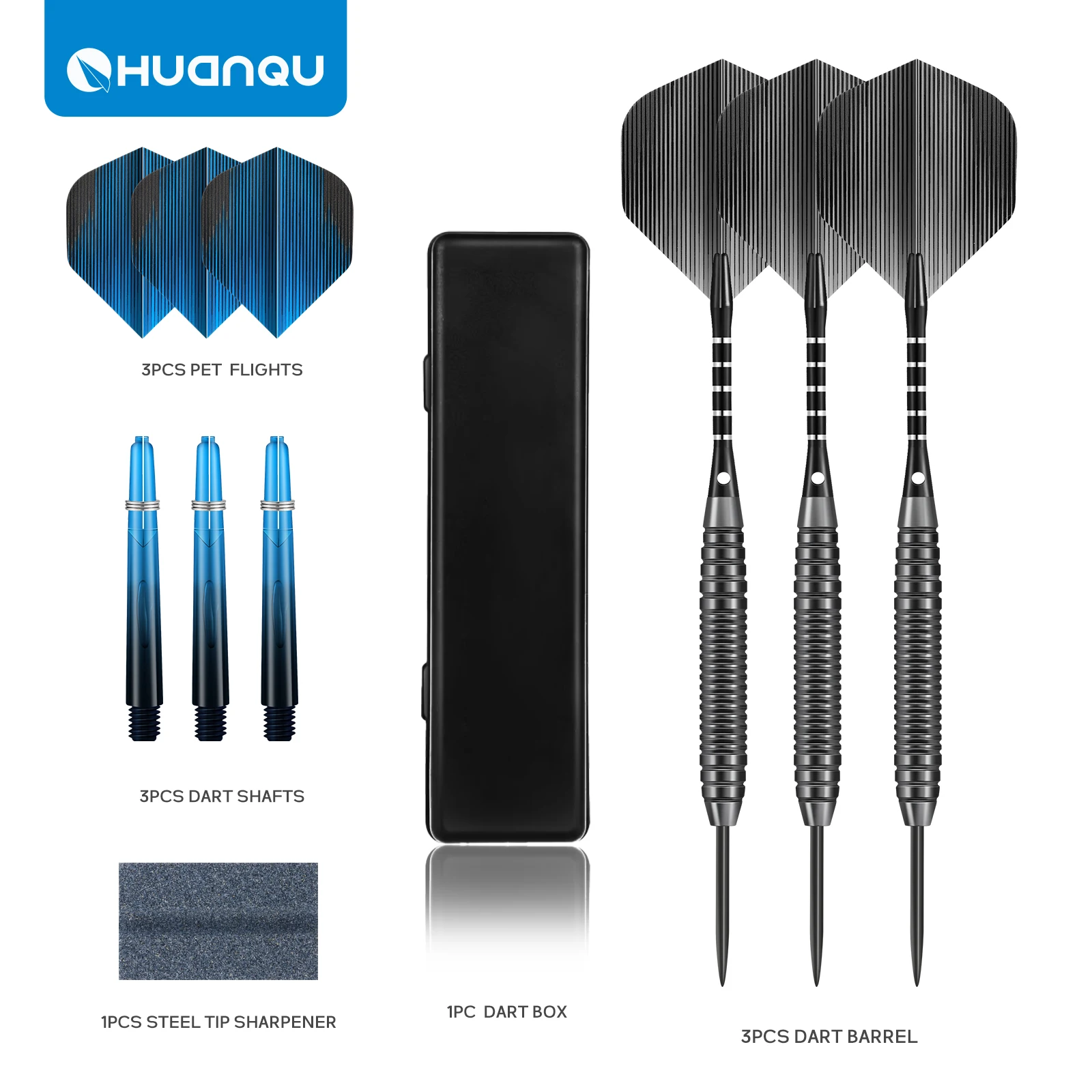Huanqu 18g Iron Hard-Tip Dart - مراجعة Sports Equipment In Flight وسعره