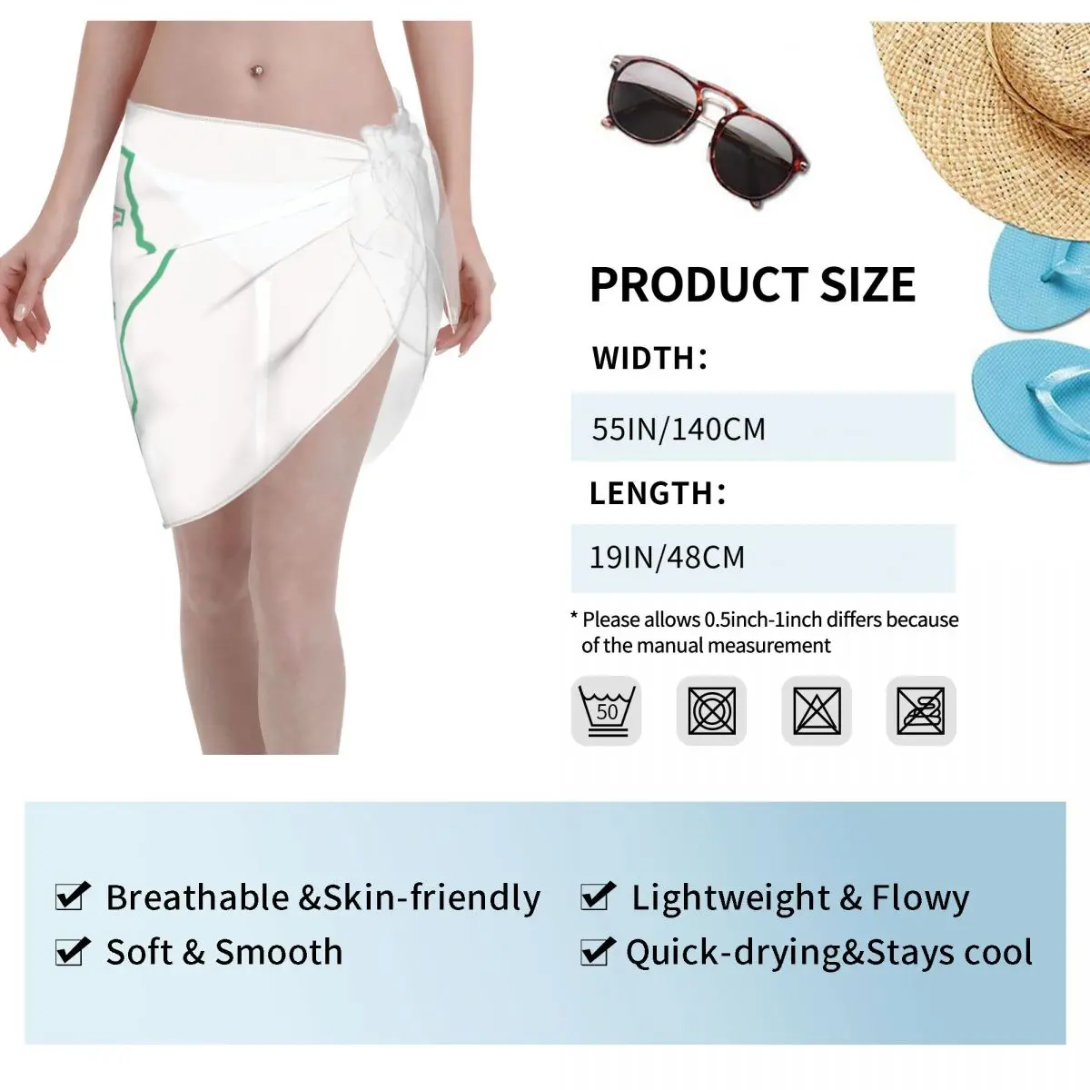 AKA Sorority – paréo court personnalisé pour femmes, enveloppe de plage, imprimé en 3D, visage de fille pour maillots de bain, robe portefeuille pour Bikini, Cover-up pour maillot de bain