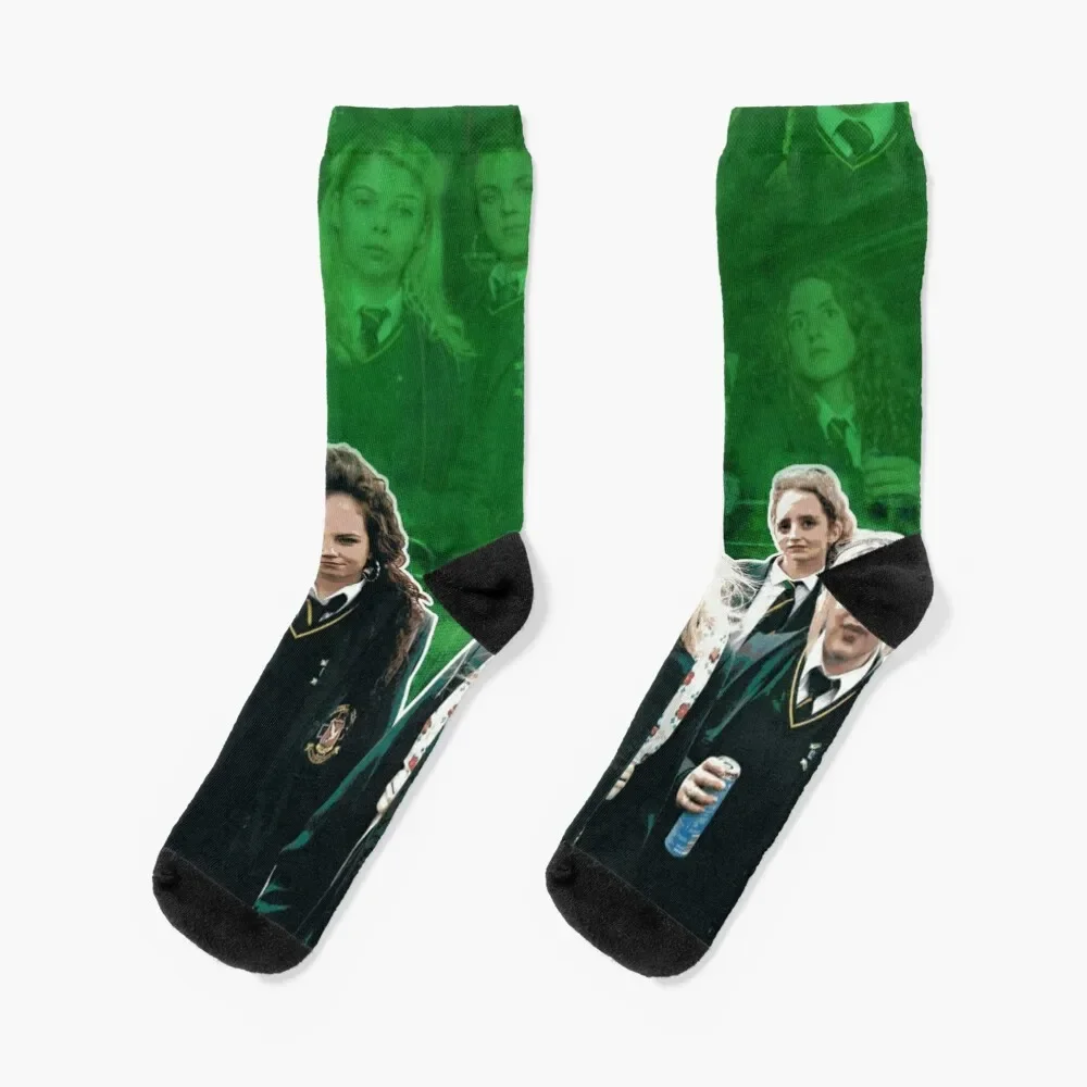 I am a derry-Calcetines antideslizantes para hombre y mujer, medias de fútbol, Rugby, Liga brillante, Diseñador