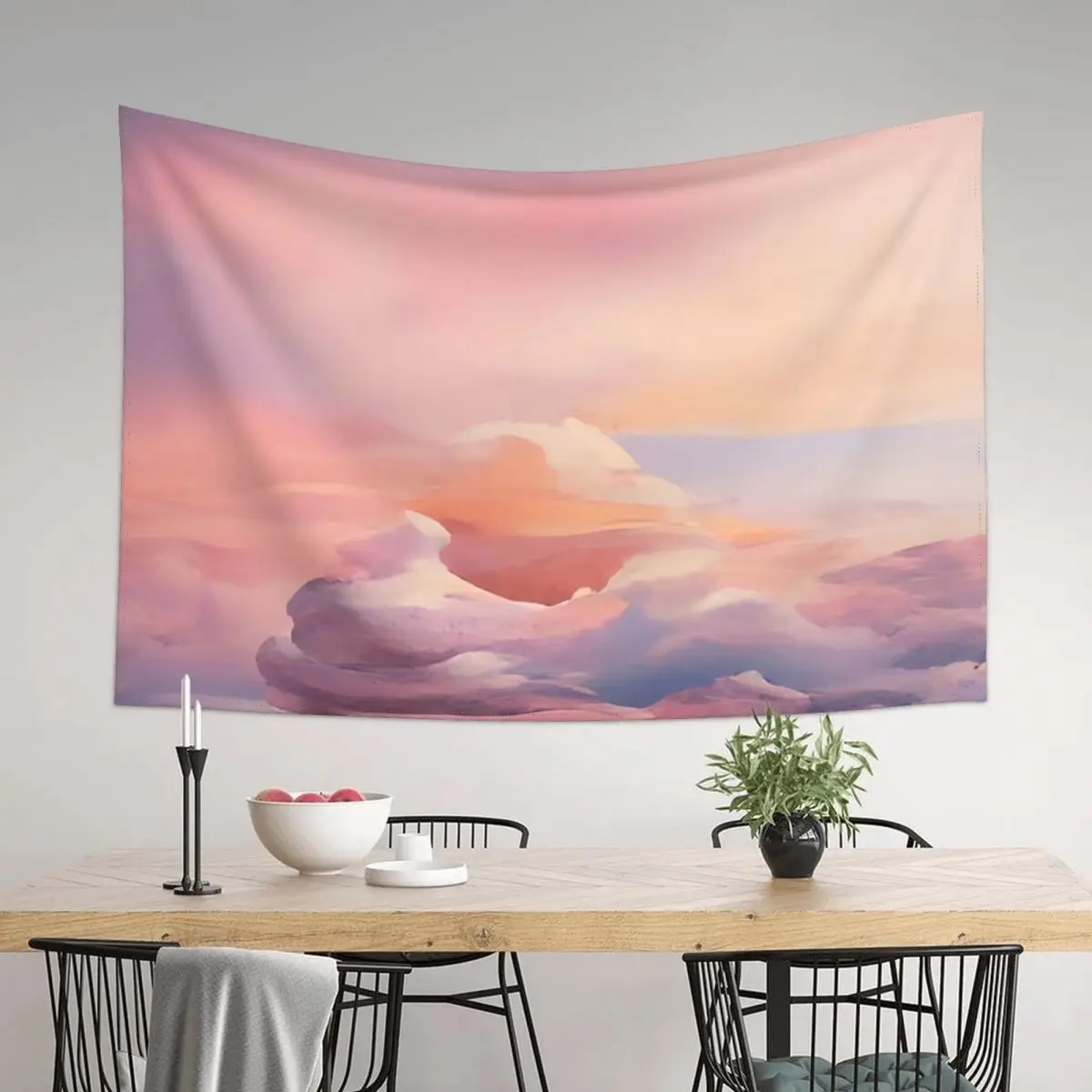 

Calming clouds Tapestry Decor For Room Carpet Wall Room Decorating Aesthetic For Bedroom Tapestry
