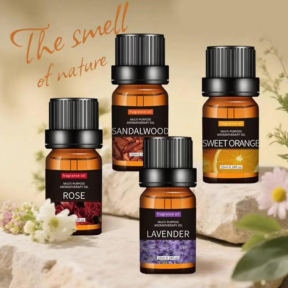 

10ML Diffuser Aromatherapy Oil Natural Fragrance Plant Massage Essential Full Body Massage Soothing Muscles Nourishing Skin