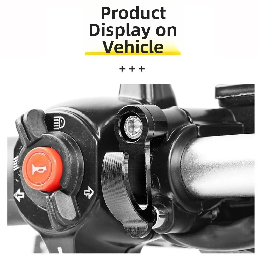 Modified with Pump Pedal Electric Vehicle Hook Aluminum Universal Brake Pump Clutch Modified Motorcycle Helmet Hook