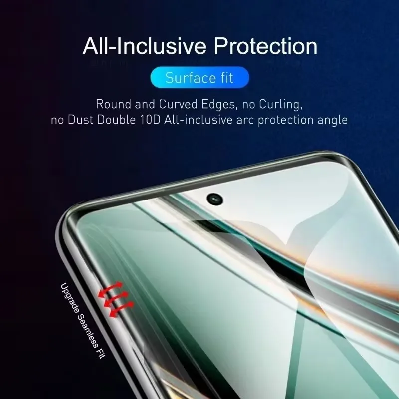 3 Stück Hydrogel-Folie für OPPO A6 Pro A6t Pro A5 Pro 4G 5G A6t A6k A6x 4G 5G OPPO A60 A20 A40m A40 HD Klarer Bildschirmschutz – Detail 1