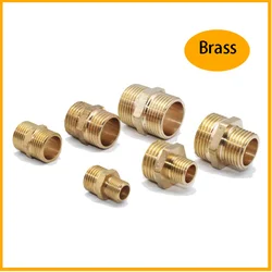 Brass Pipe Hex Nipple Fitting 1/8
