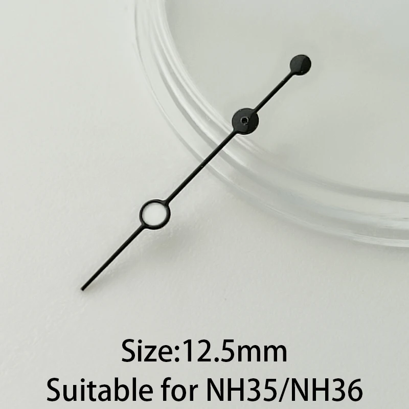 NH.35 12.5 ملم شبح الماء للغوص من جهة ثانية باللون الأحمر والأخضر والأزرق ساعة يد، ساعة حركة NH/35/36، عقارب، إكسسوارات الساعة