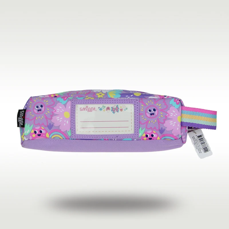 Estojo de lápis de borboleta roxa infantil, material escolar Kawaii, Original Australia Smiggle, bolsa garota legal