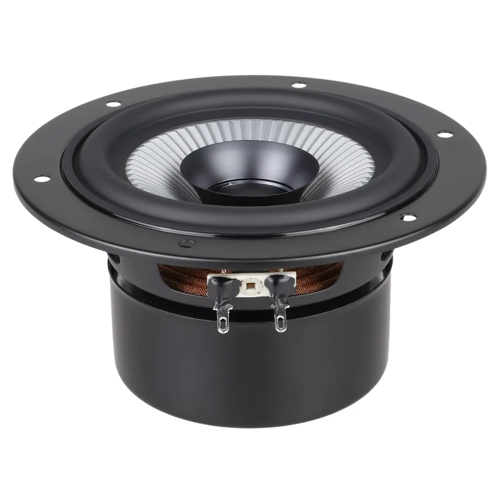 MW Audio 1 Stück 4" Tieftöner 8 Ohm 30W, Doppelmagnet 25mm Spule Langhub-Abgeschirmt 125mm – Detail 5