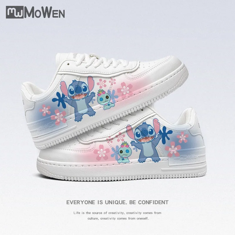 Lilo & Stitch Sneakers Kawaii Cartoon Stitch Shoes Little Monster Pattern Anime Shoes Casual Sports Shoes Cosplay Cosutme