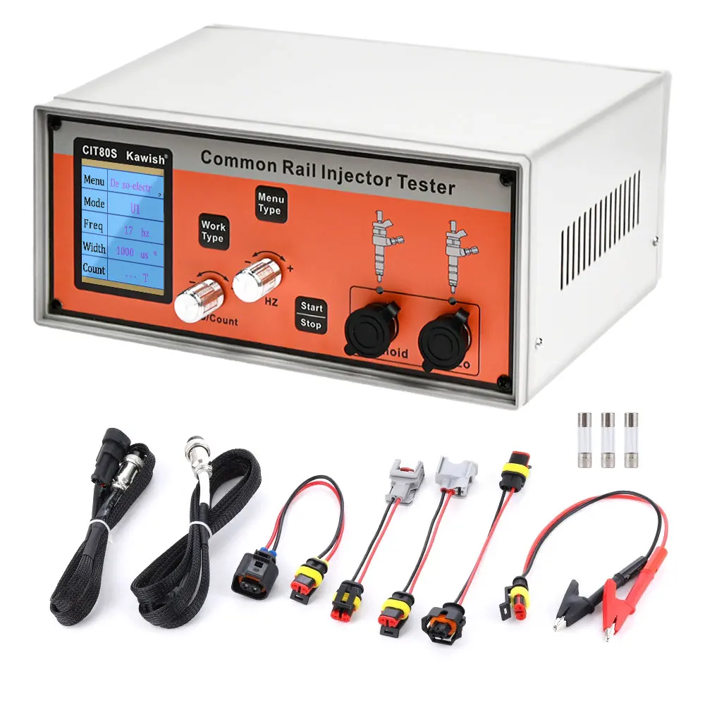 2025 New! Upgrade CIT800 CIT80S Diesel Common Rail Injector Tester Diesel Piezo Injector Tester Electromagnetic Injector Driver