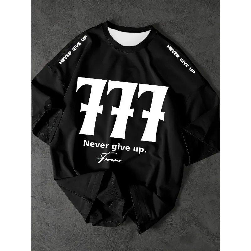 

Новая летняя футболка с коротким рукавом, мужская свободная рубашка с круглым вырезом и принтом, трендовая повседневная мужская рубашка с короткими рукавами