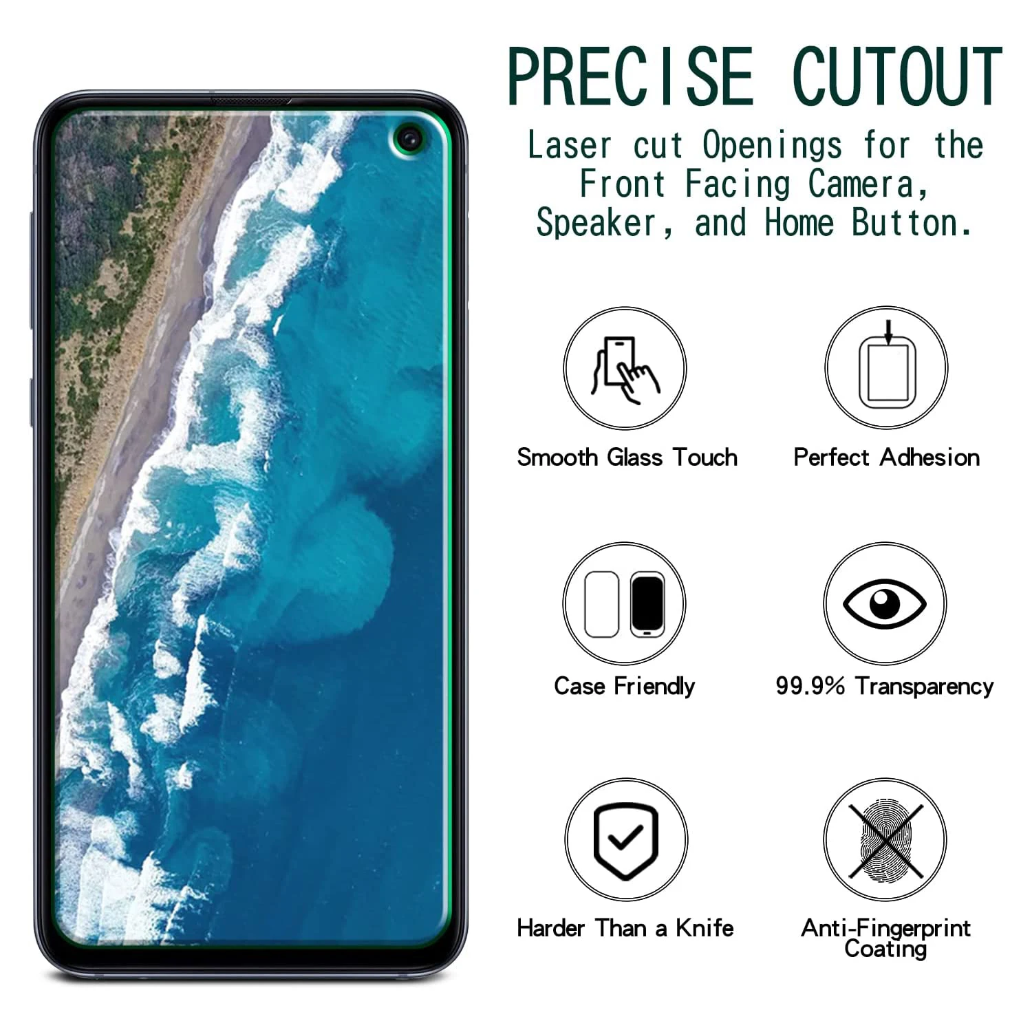 

HD Full Cover Tempered Glass For Samsung Galaxy S10E FIlm