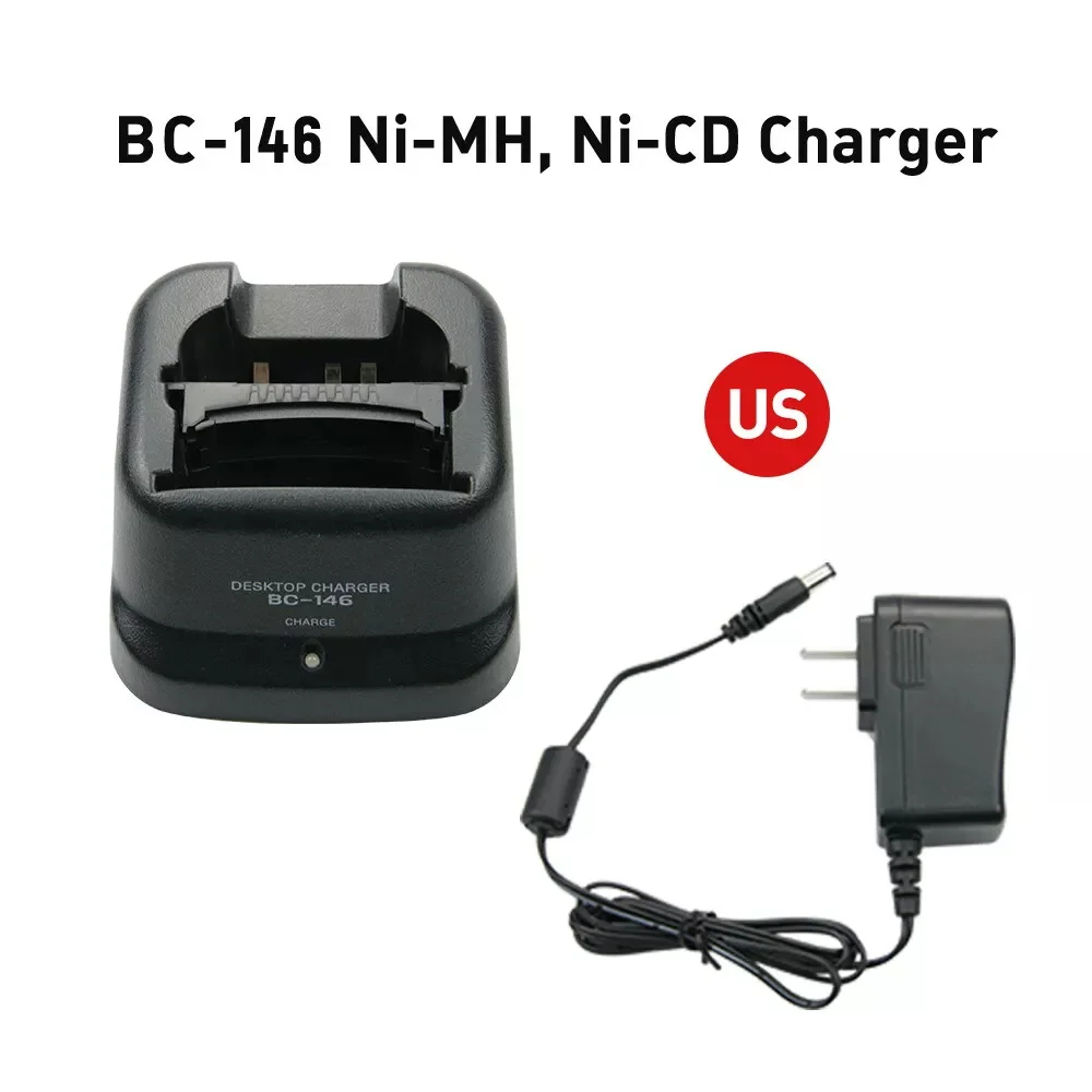 BC-146 Ni-MH Ni-CD Rapid Charger For Icom IC-35 IC-F21 IC-F3G IC-F218 IC-V8