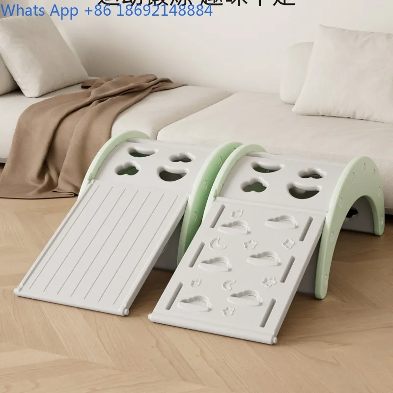 Toy Storage Rack Picture Book Rack Bookshelf Multi-Functional Table Climbing Frame Rocking Chair Rocking Bed Slide