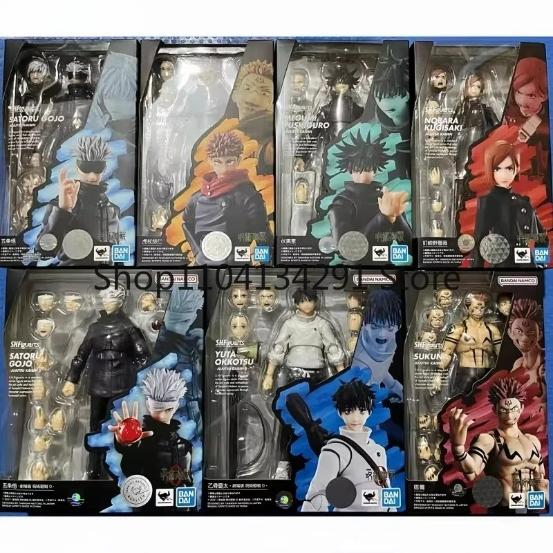 

Original Bandai Sh.Figuarts Jujutsu Kaisen Action Figures Gojo Satoru · Yuji Itadori · Megumi Fushiguro · Nobara Kugisaki Toys
