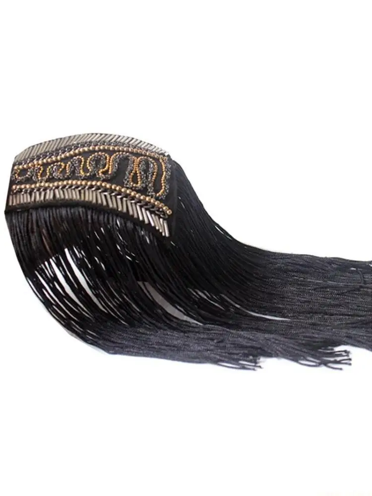 31BF 1Pc Beads for Epaulet Tassels Holder Epaulette Spikes Shoulder Broo