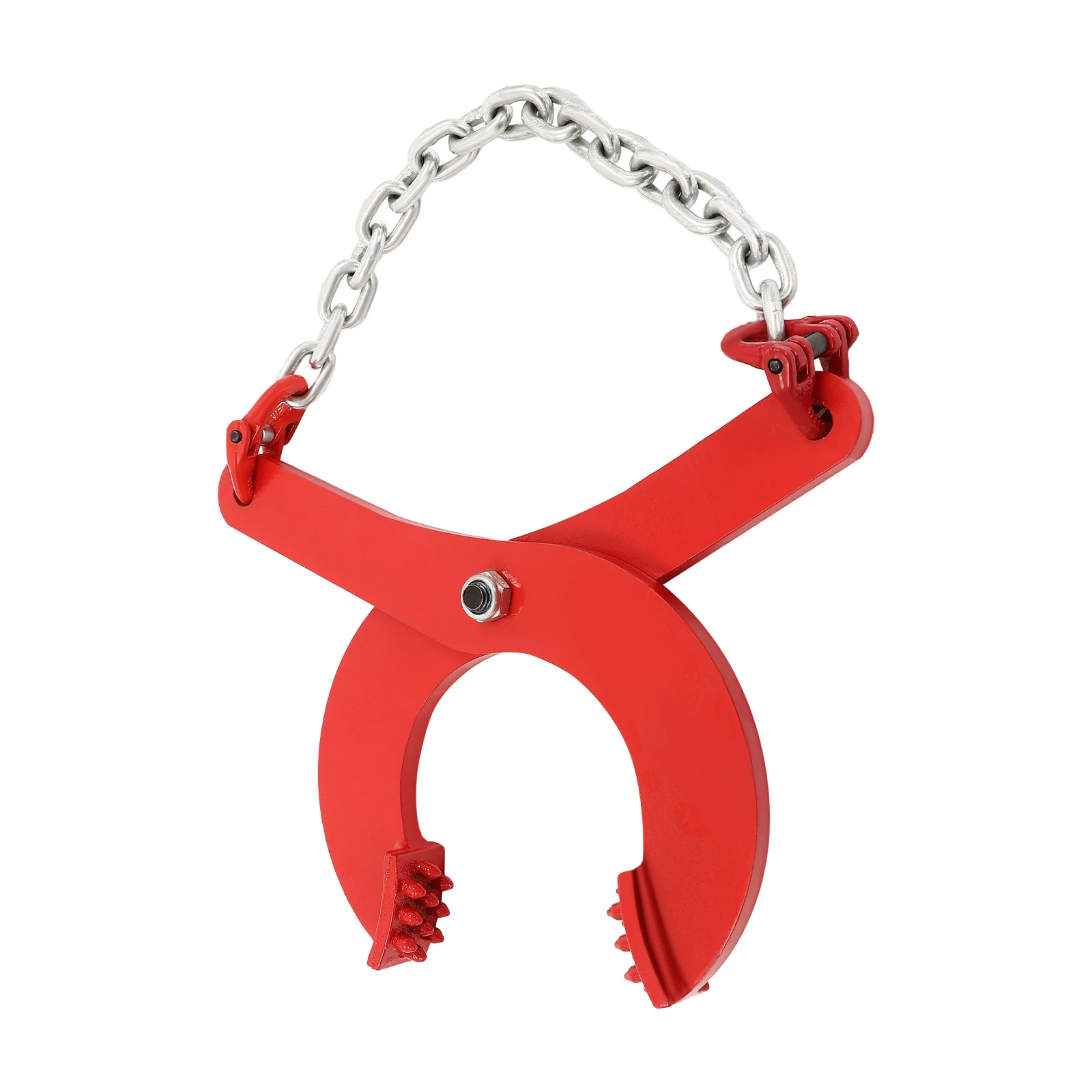 2000 kg Paletten-Zugklemme, 0–17 cm Öffnungs-Hebeklemme, Ziehpaletten, Stahlklemme zum Heben und Transportieren