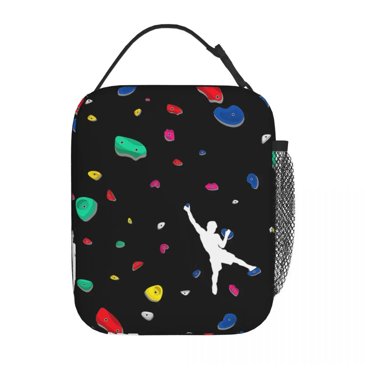 Climbing Boulder Wall Rock Climber Bouldering Insulated Lunch Bag Rock Climbers Lunch Container Cooler Thermal Lunch Box School