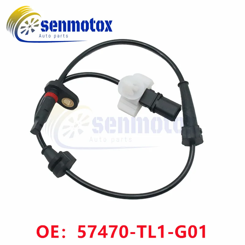 57470-TL1-G01 ABS Wheel Speed Sensor, 151-04-465 Suitable For Honda Accord 8th/9th Generation, 2008 - 2017 RR 2-Pin 31100