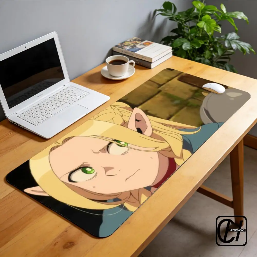 Delicious in Dungeon XXL Mouse Pad Large Non-slip Lock Edge Keyboard Pad Anti-slip Gaming Desk Mat Office Pad