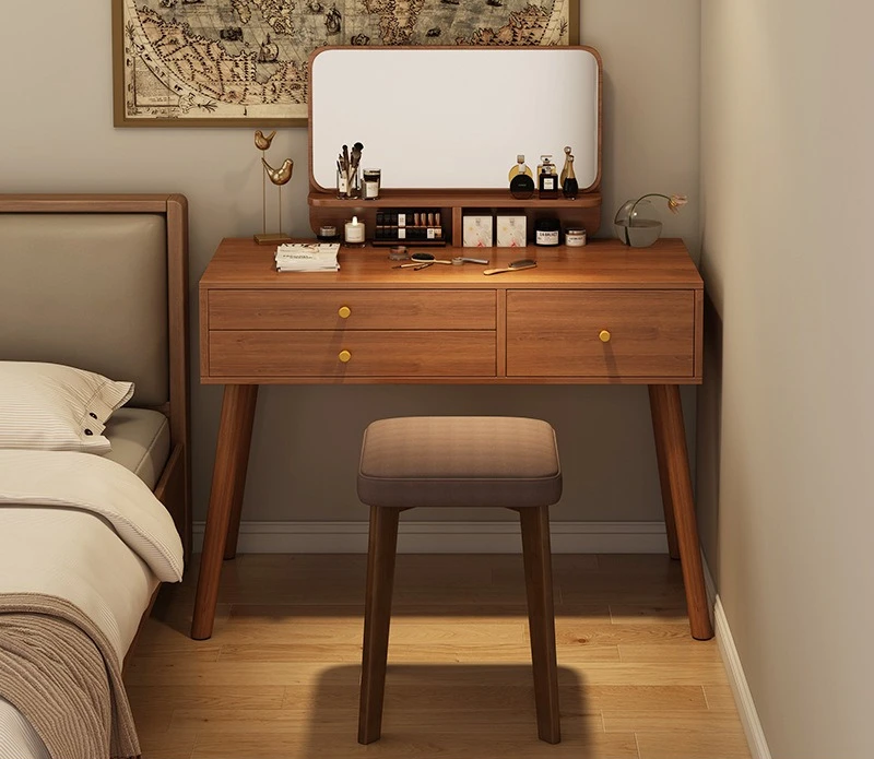 

New Chinese style, dressing table, bedroom, modern, simple, light luxury, high sense Internet celebrity