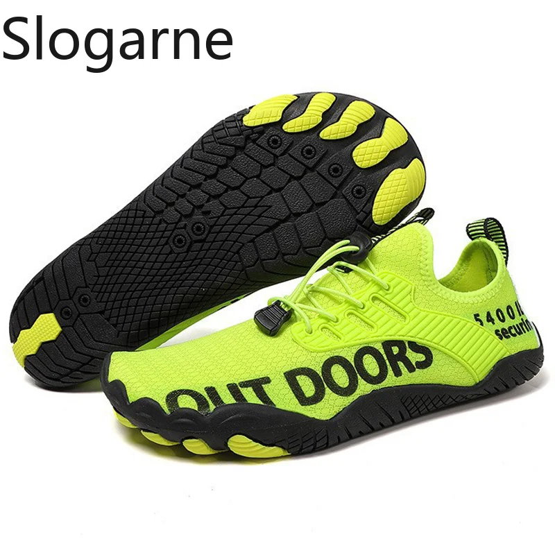 Quick Dry Aqua Shoes for Men Women Breathable Non-slip Water Sneakers Barefoot Soft Sole Wading Footwear Swimming Beach Shoes