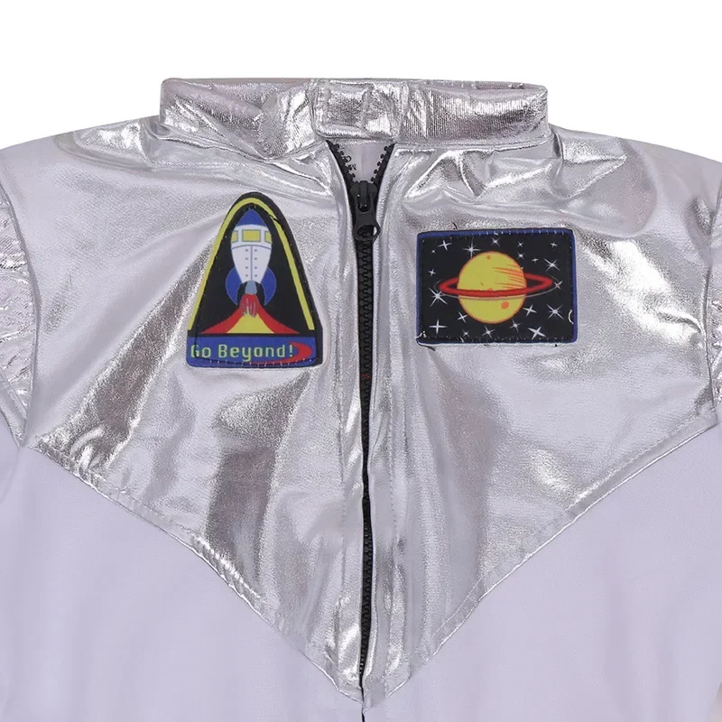 Traje espacial de astronauta para niños, mono de lujo de aventura, trajes de Cosplay de Halloween para niños y niñas