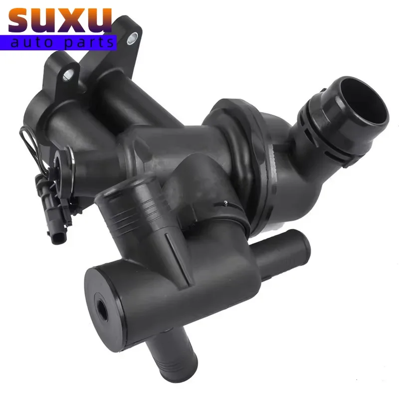 

Thermostat Housing LR105974 LR081683 JDE38476 JDE40345 For Land Rover 2.0T Ingenium Engine Cooling System