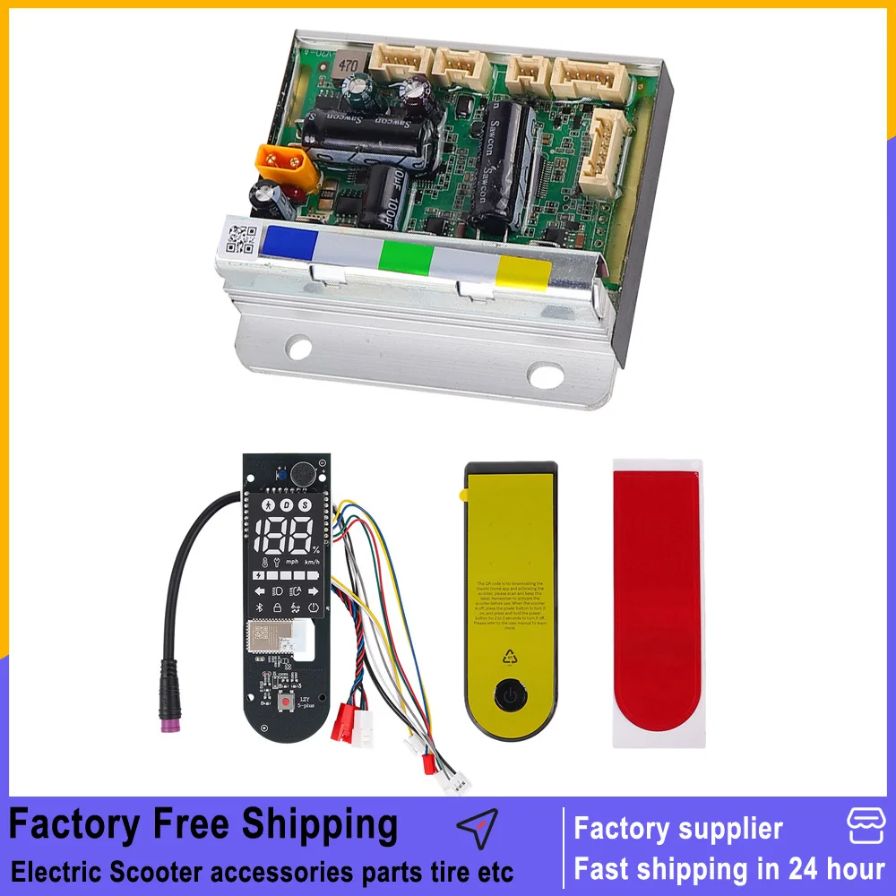 pieces-de-rechange-tableau-de-bord-avec-clignotant-pour-scooter-electrique-xiaomi-5-plus-circuit-imprime-du-tableau-de-bord