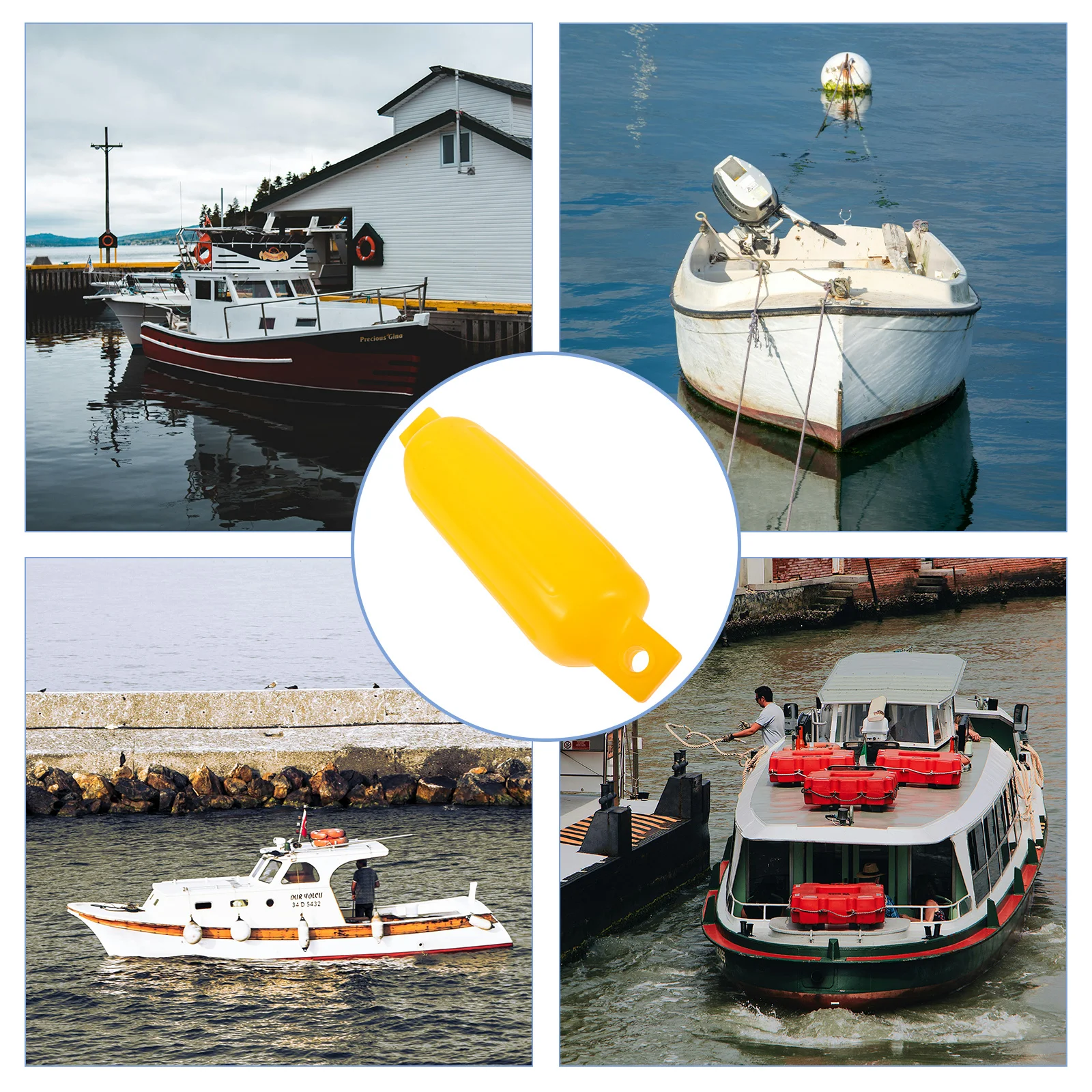 بولي كلوريد الفينيل يخت لرسو السفن حامي قارب قابل للنفخ الوفير Antiuv دائم Easyinflate لرسو السفن لوازم كاياك الوفير Longlife يخت #2